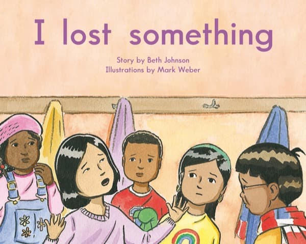 Cover for: I lost something