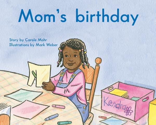 Cover for: Mom's birthday